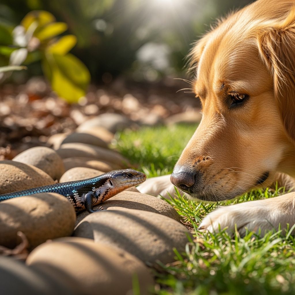 Skinks and Dogs: Safety Considerations for Pet Owners Understand the risks and benefits of keeping skinks around your canine companion.