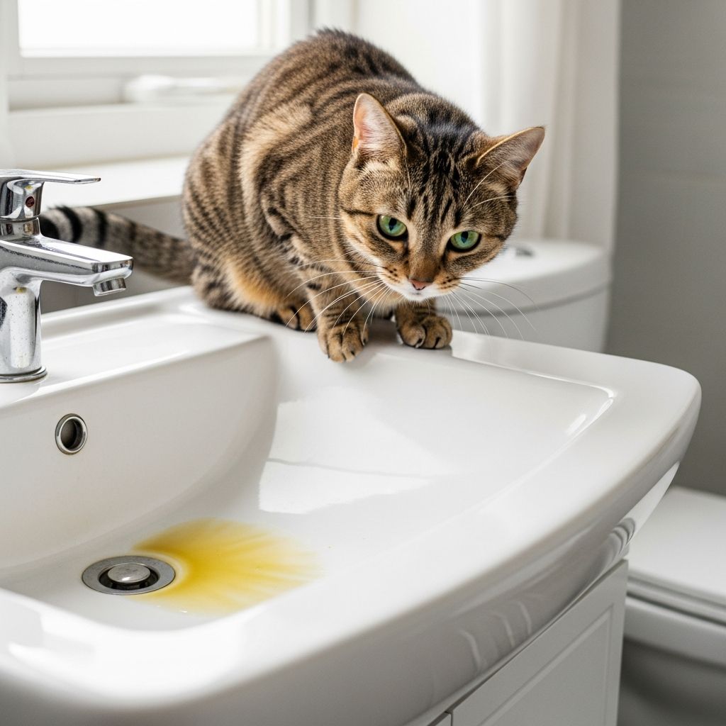Discover why your cat uses the sink or tub as a litter box and effective strategies to stop this behavior.