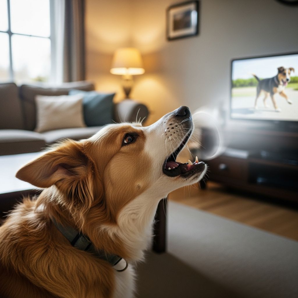 How to Stop Your Dog From Barking at the TV Understand why dogs bark at the TV and use kind, science-based training to create calmer, quieter screen time together.