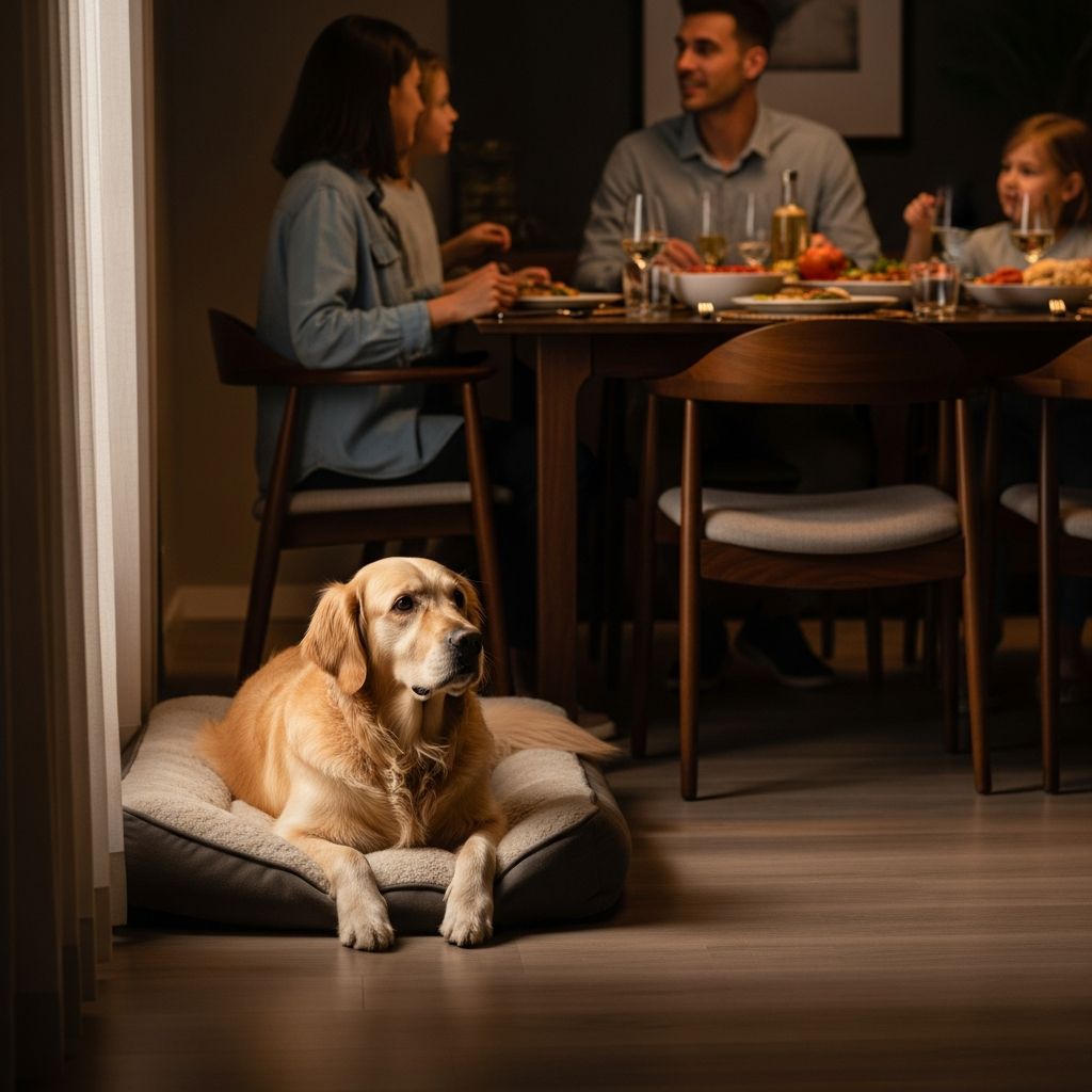 Stop Dog Begging At Meals: Expert Tips For Peaceful Dinners Discover effective strategies to curb your dog's table begging habits and enjoy peaceful family dinners without the constant pleas for scraps.