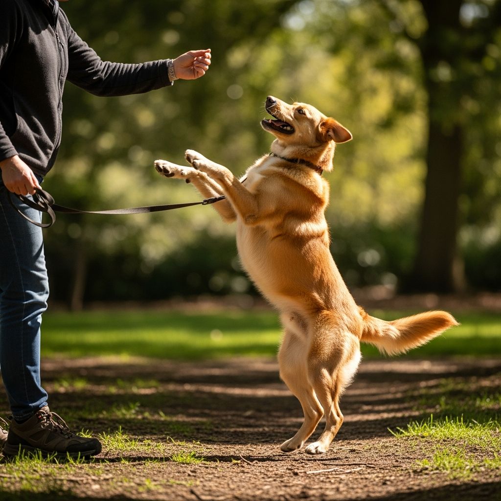 Why Dogs Jump on Walks and How to Stop It Learn effective strategies to prevent your dog from jumping on people during walks and greetings for safer, enjoyable outings.