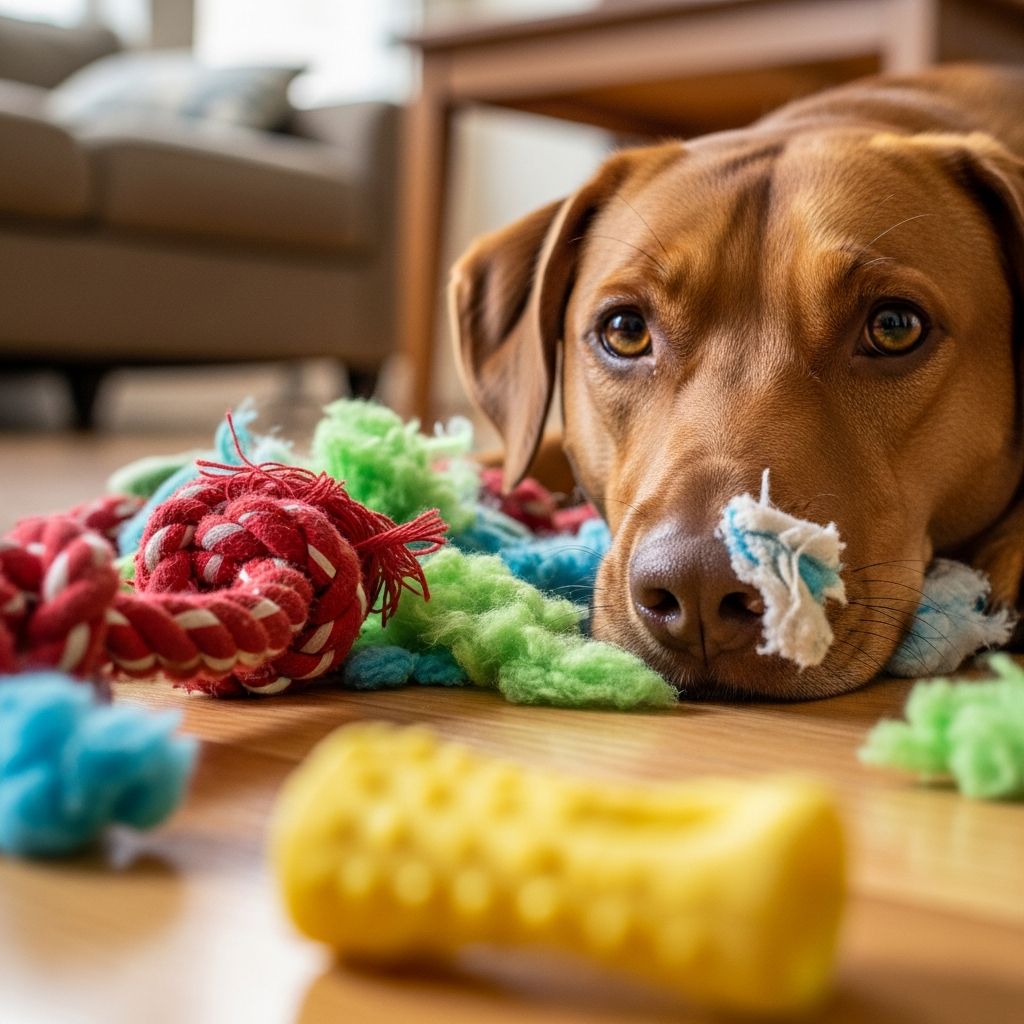 Stop Dogs From Shredding Toys: Expert Tips & Techniques Effective strategies to train your dog to enjoy toys without destroying them, saving money and frustration for pet owners everywhere.