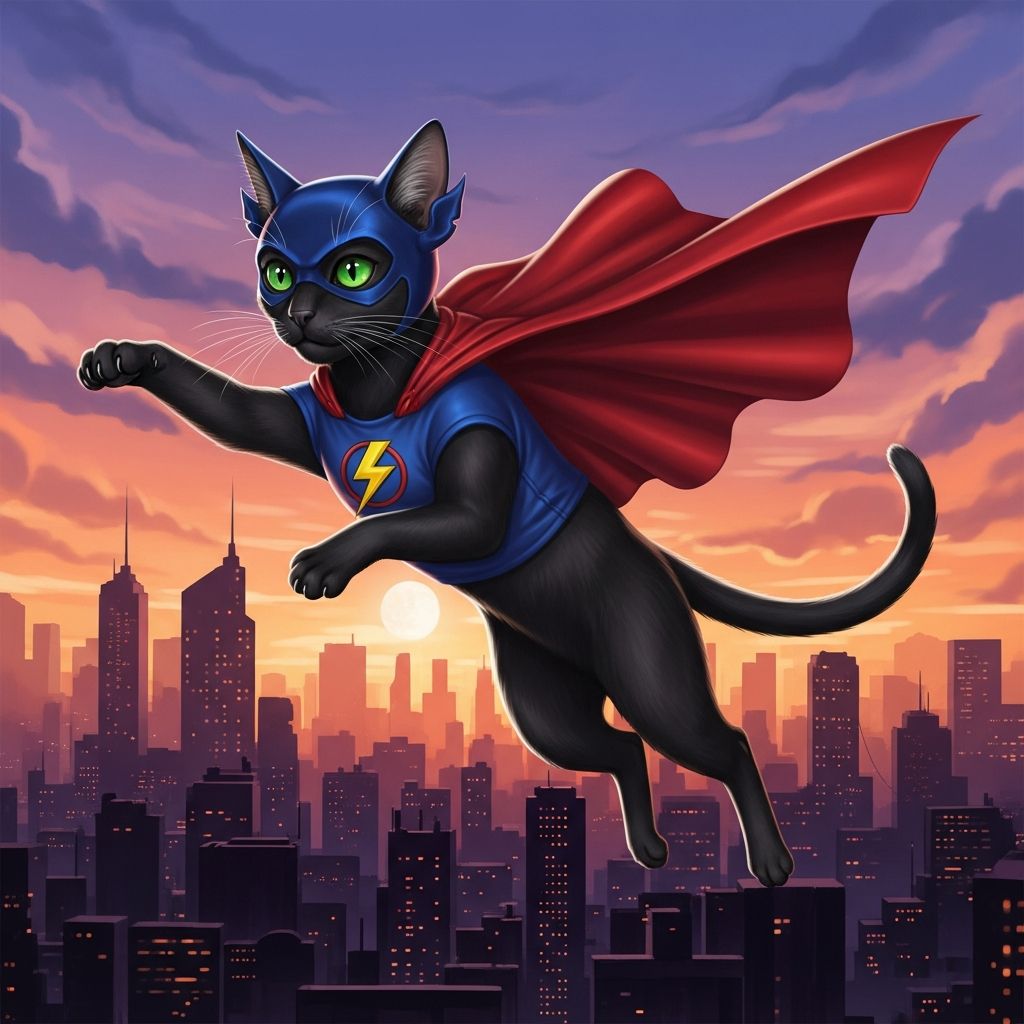Superhero Cat Names: Marvel & DC Inspired Ideas Discover the ultimate guide to superhero-inspired cat names for your heroic feline.