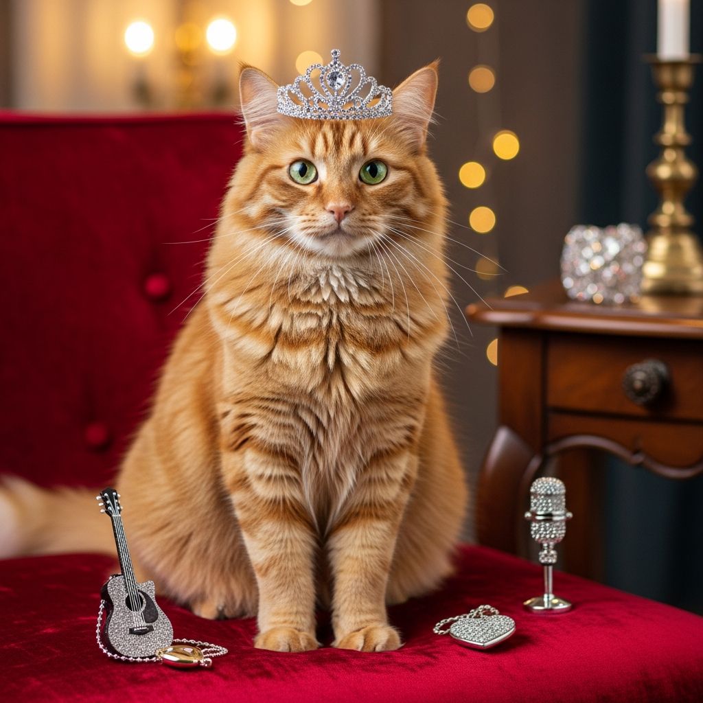 Discover over 107 unique Taylor Swift-inspired cat names from her albums, perfect for Swiftie cat parents seeking musical monikers.