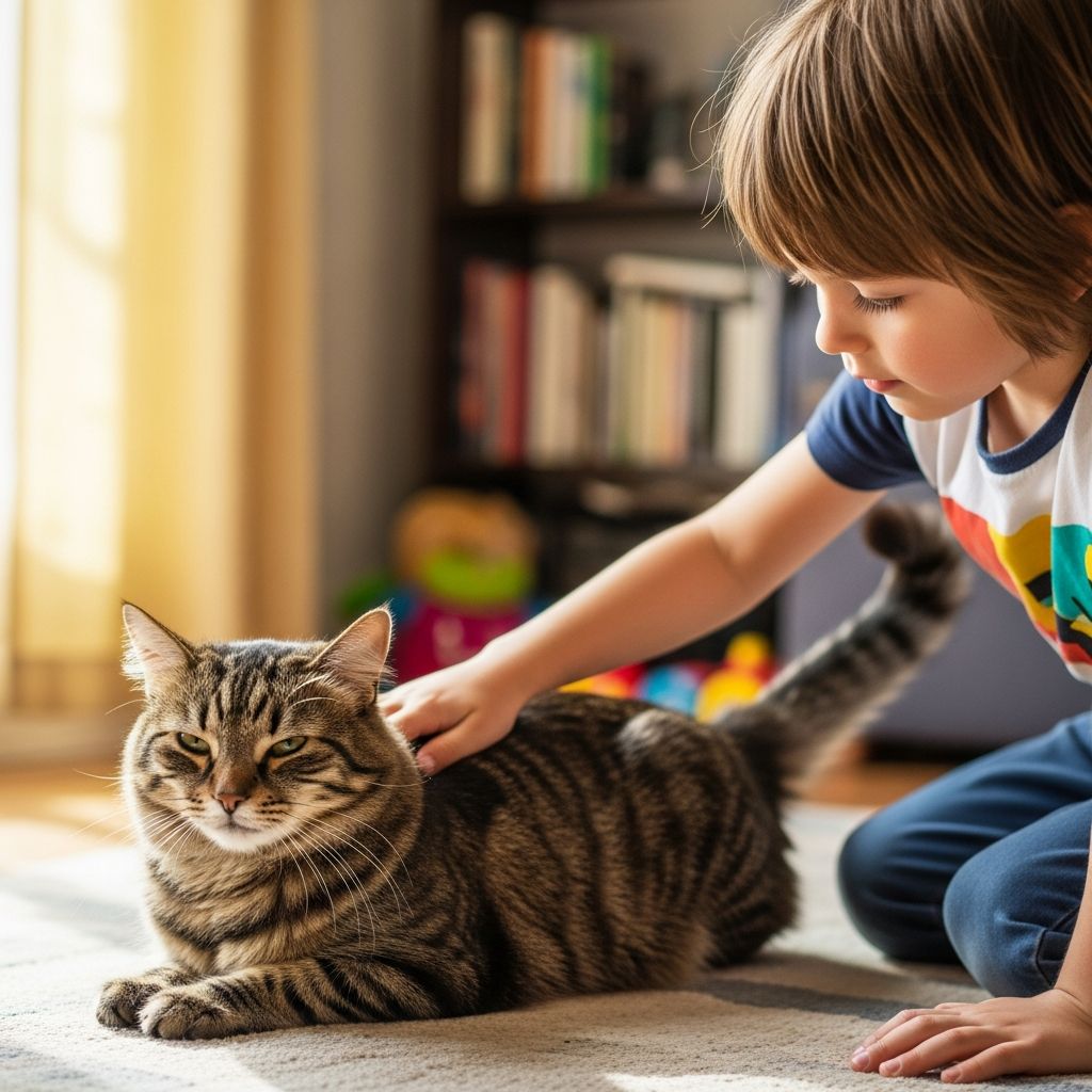 Learn how to teach your children safe and respectful cat handling techniques for a harmonious household.