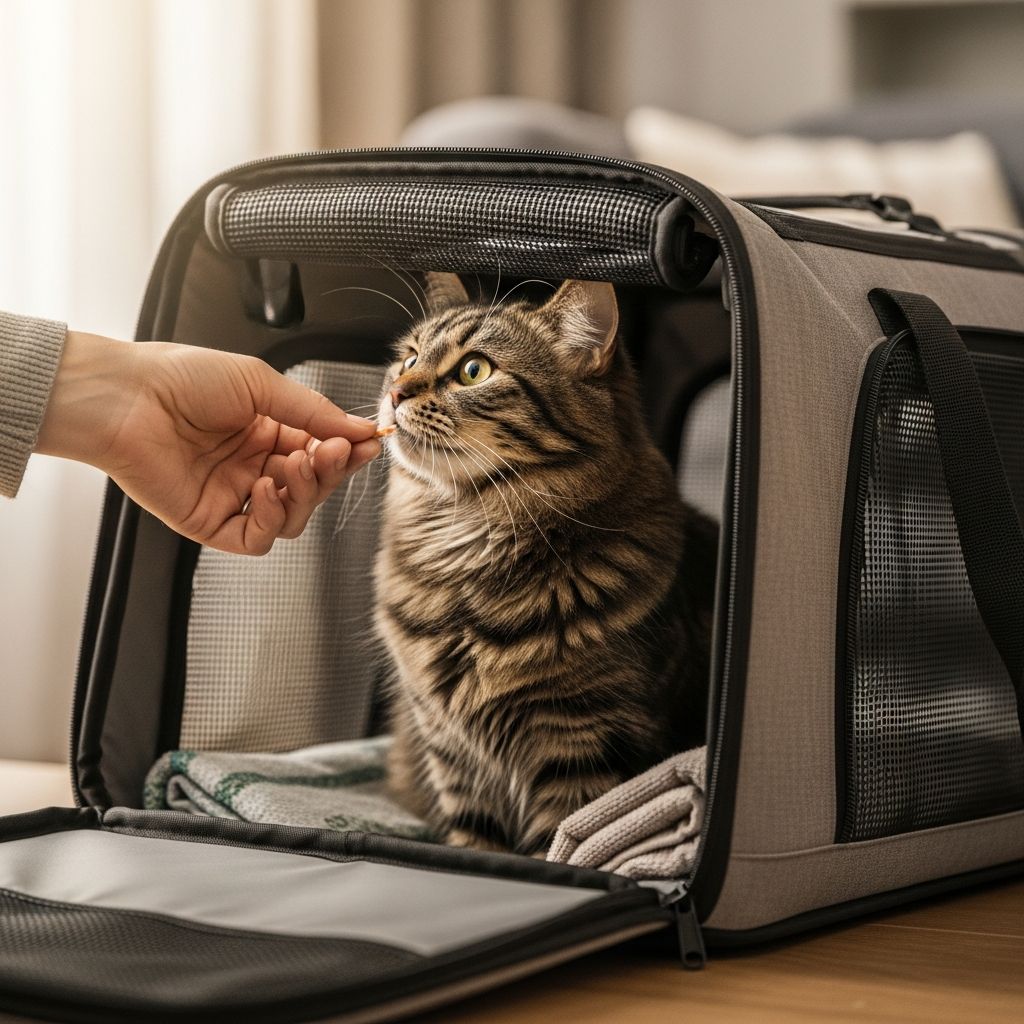 Teaching Your Cat To Ride In A Carrier: Step-By-Step Tips Step-by-step guide to help your cat love their carrier for stress-free vet visits and travel.