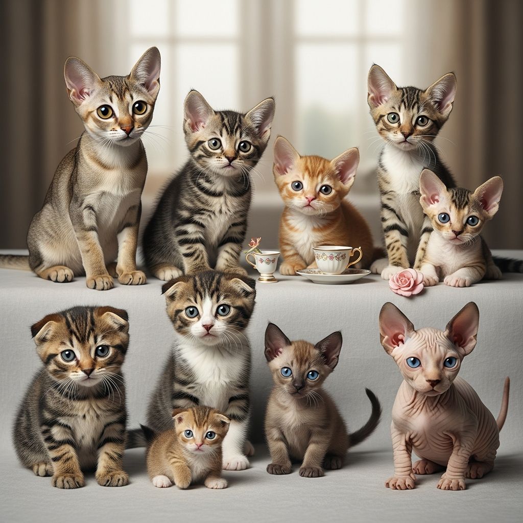 Tiny Feline Wonders: The World’s Smallest Cat Breeds Discover the pint-sized charm of the smallest cat breeds that stay kitten-like forever, perfect for compact living and endless cuddles.