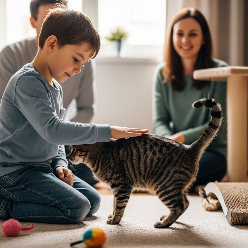 Tips for Teaching Your Kids How to Properly Handle a Cat Essential guide for parents to teach children safe, respectful cat handling for harmonious pet-child relationships.