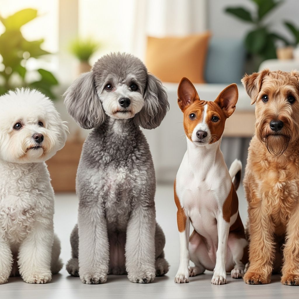Discover the best low-shedding dog breeds that minimize allergens, helping allergy sufferers enjoy pet companionship without constant sneezing or discomfort.
