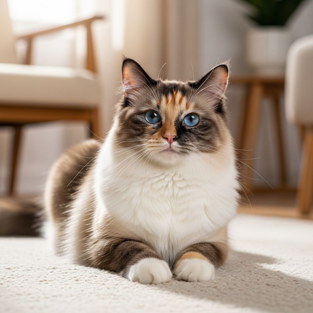 Tortie Ragdoll Cats: Guide To Color, Care & Personality Discover the stunning beauty and gentle charm of Tortie Ragdoll cats, blending vibrant tortoiseshell patterns with the breed's iconic floppy personality.
