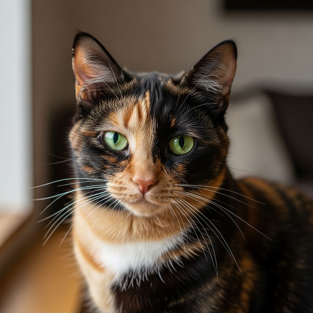 Explore tortitude: the fiery, sassy personality of tortoiseshell cats blending fact, myth, and science.
