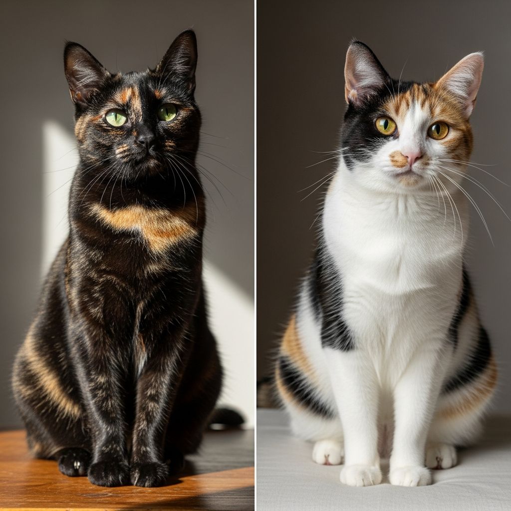 Tortoiseshell vs Calico Cats: Key Differences Discover the fascinating differences between tortoiseshell and calico cats, from genetics to personality traits and care tips.