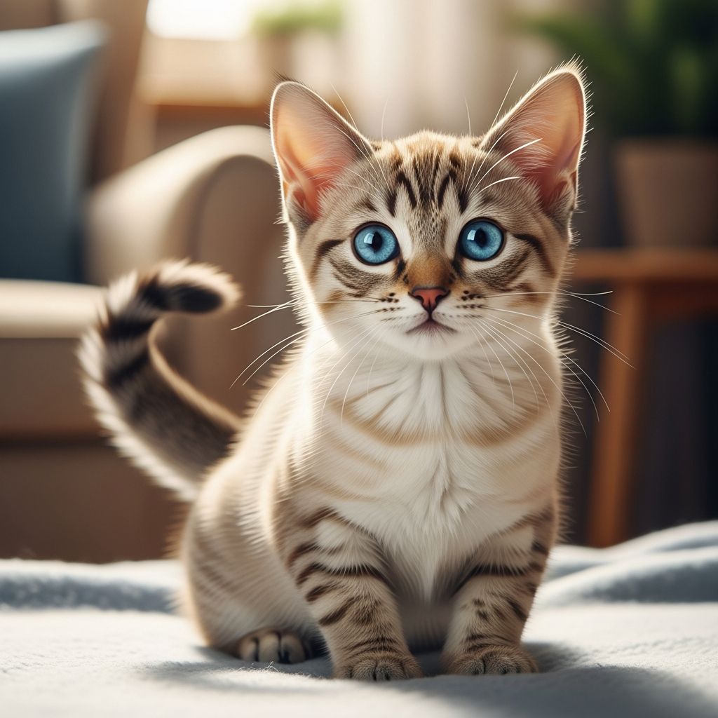Toybob Cats: Tiny Felines with Giant Hearts Discover the world's smallest cat breed with a unique bobbed tail and loving personality.