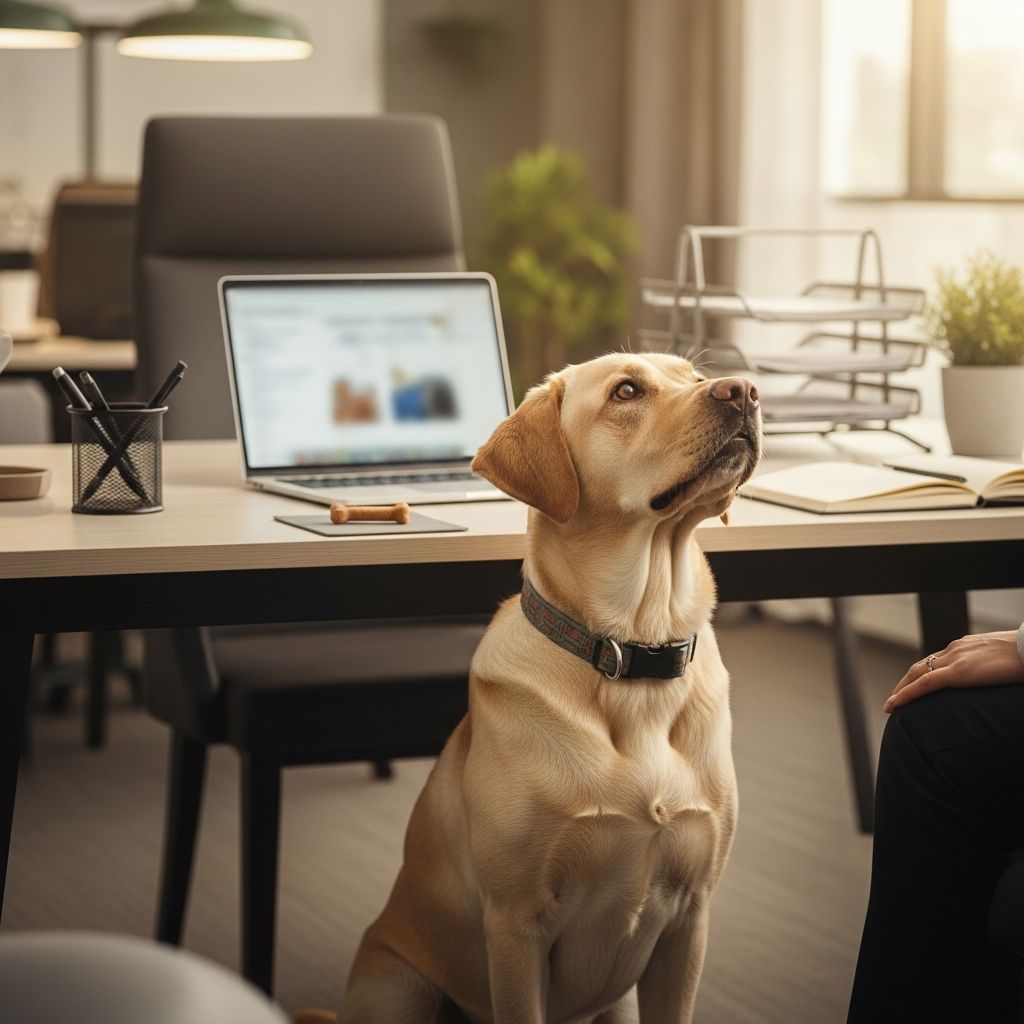Master office training for your dog with expert tips and practical strategies for workplace success.
