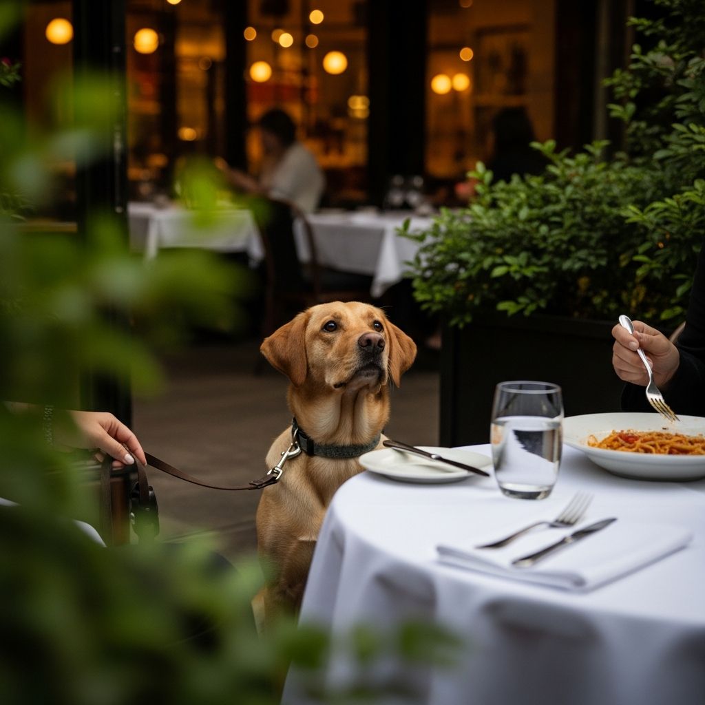 Train Your Dog To Behave At Restaurants: Complete Guide Master the essential skills and training techniques to make your dog the perfect dining companion.