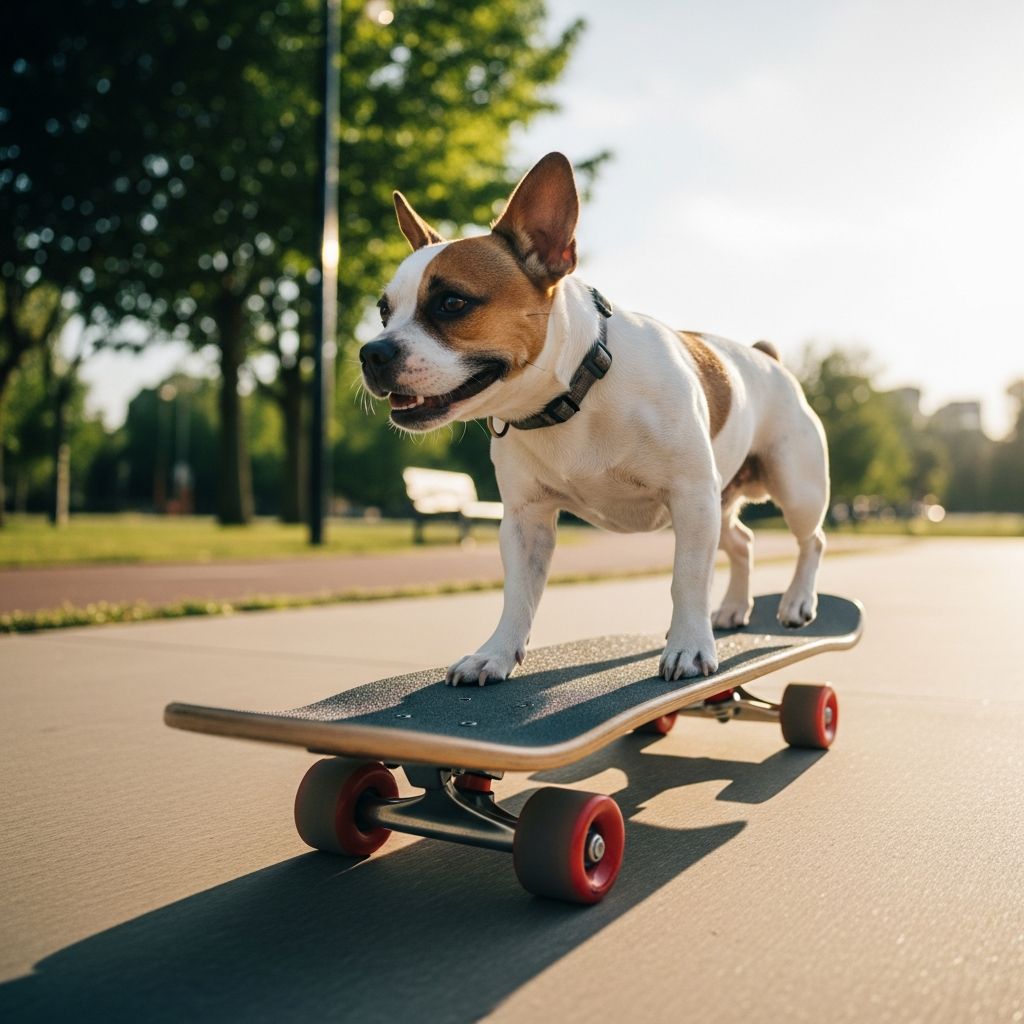 Train Your Dog To Skateboard: 6-Step Beginner’s Guide Unlock your dog's adventurous side with step-by-step skateboarding training using positive reinforcement for fun and fitness.