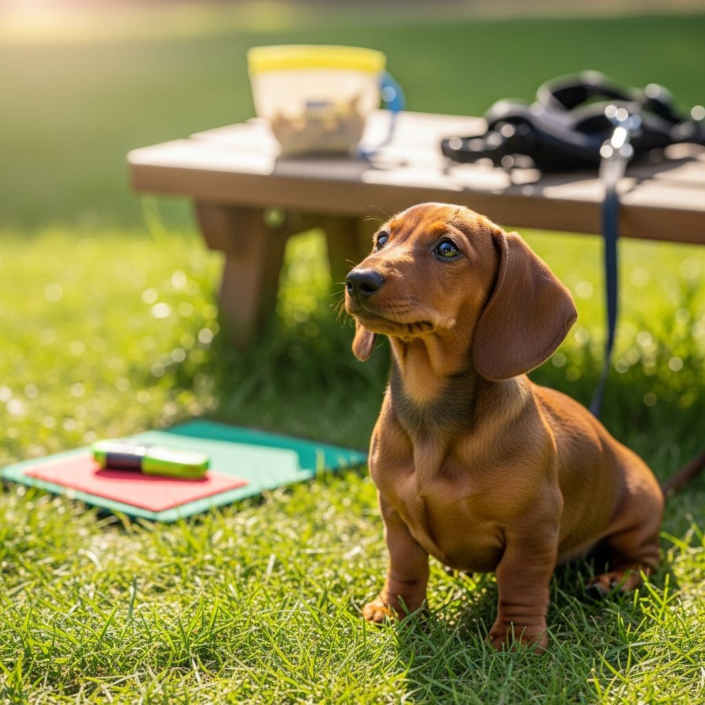 Training Dachshunds: A Complete Guide to Success Master effective techniques for teaching your stubborn dachshund obedience and good behavior.