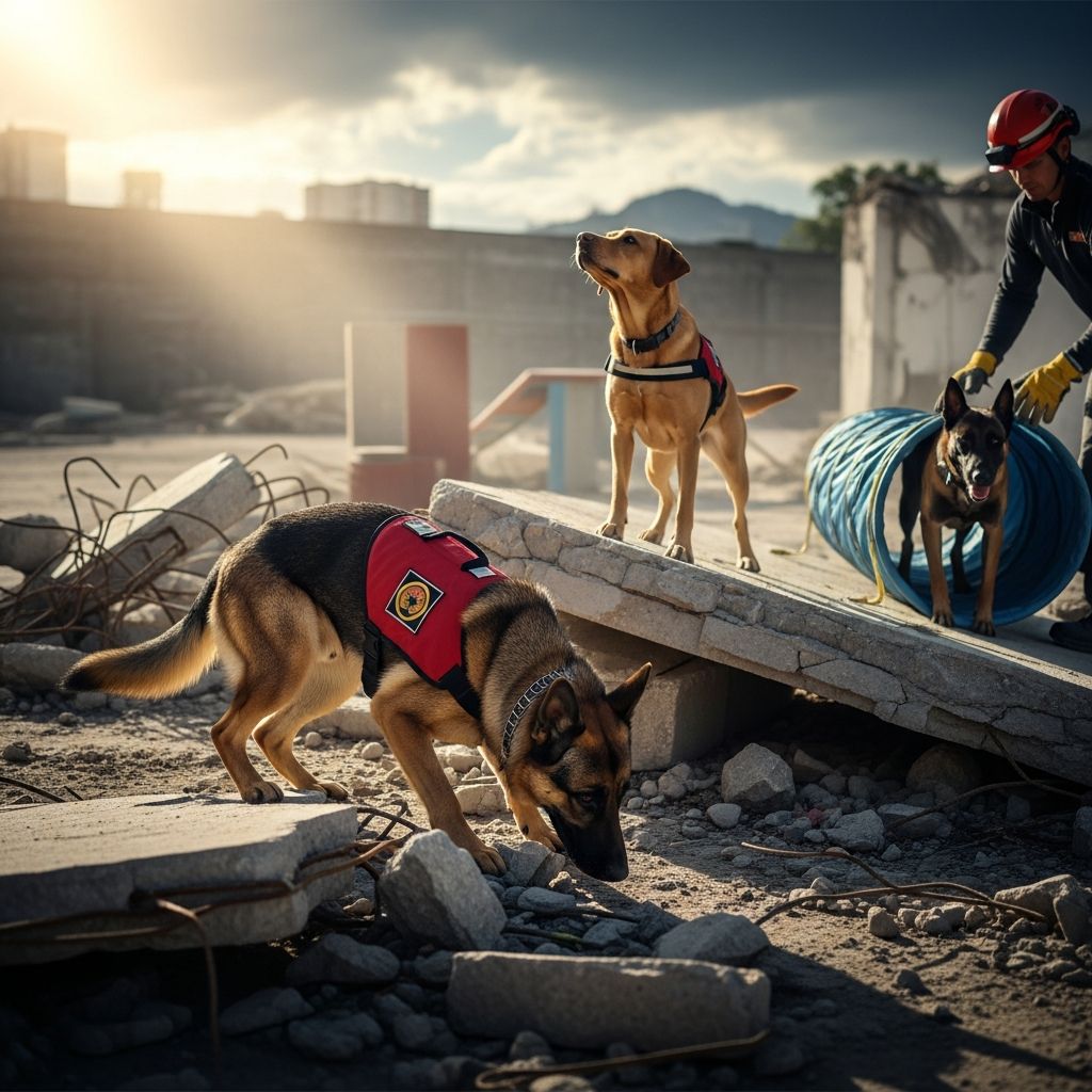 Training Search And Rescue Dogs: Comprehensive Guide Unlock the potential of your dog as a lifesaving hero with proven SAR training methods for real-world emergencies.