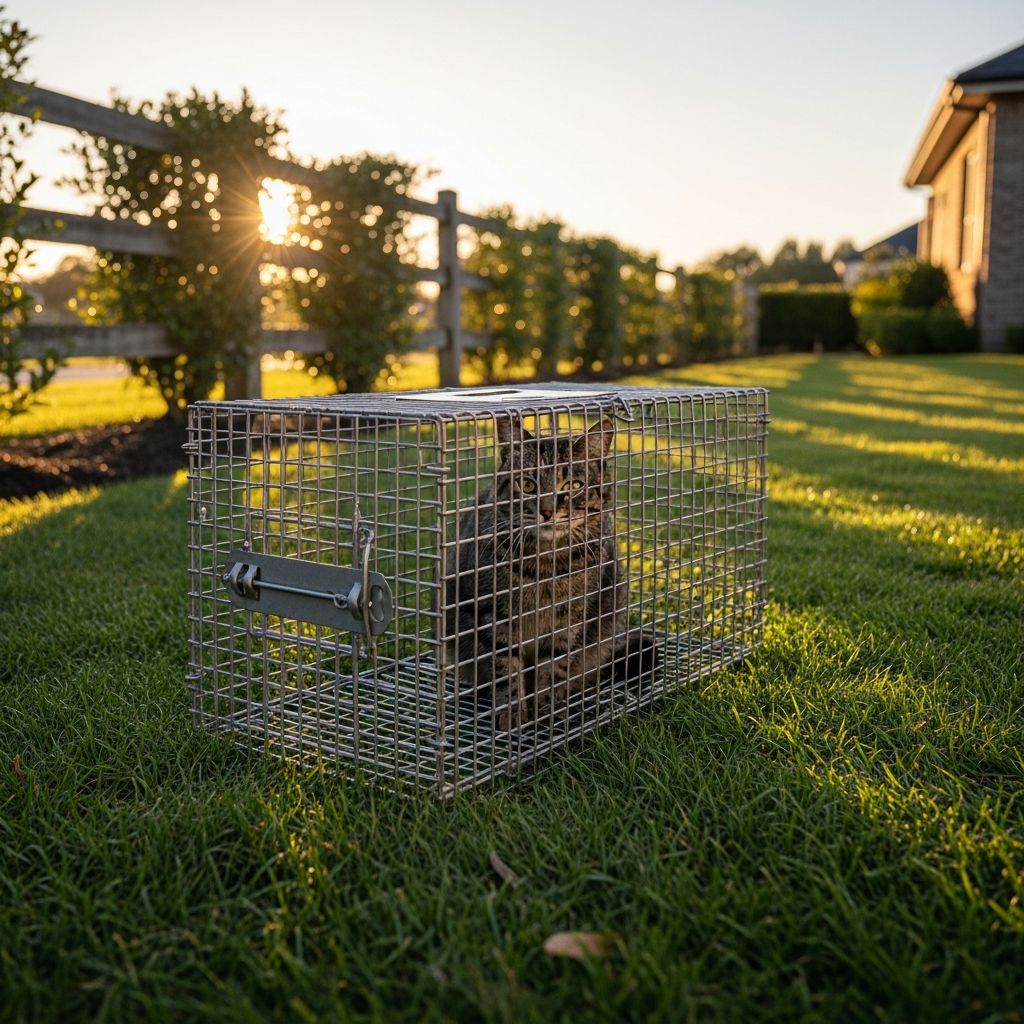 Trapping Cats on Private Land: Legal Guide Navigate the complex laws on capturing cats trespassing on your property, from state rules to humane alternatives for peaceful resolution.