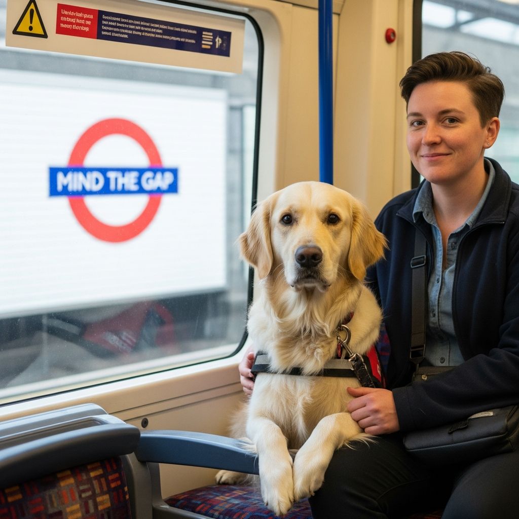 Mind the Gap: Travel With Your Dog on the Tube Essential guide to travelling with your dog on London Underground safely and comfortably.