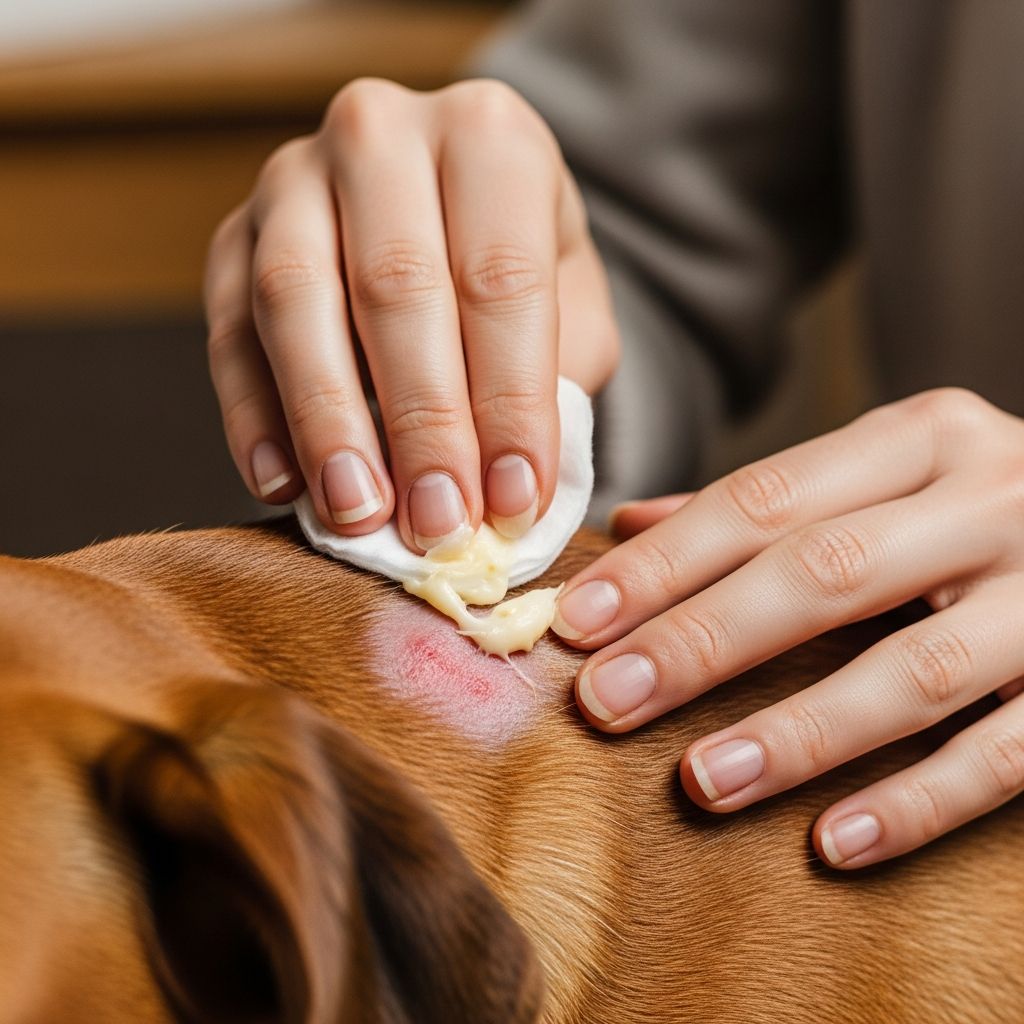 Discover safe, effective home remedies to soothe and heal your dog's skin issues naturally without a vet visit.