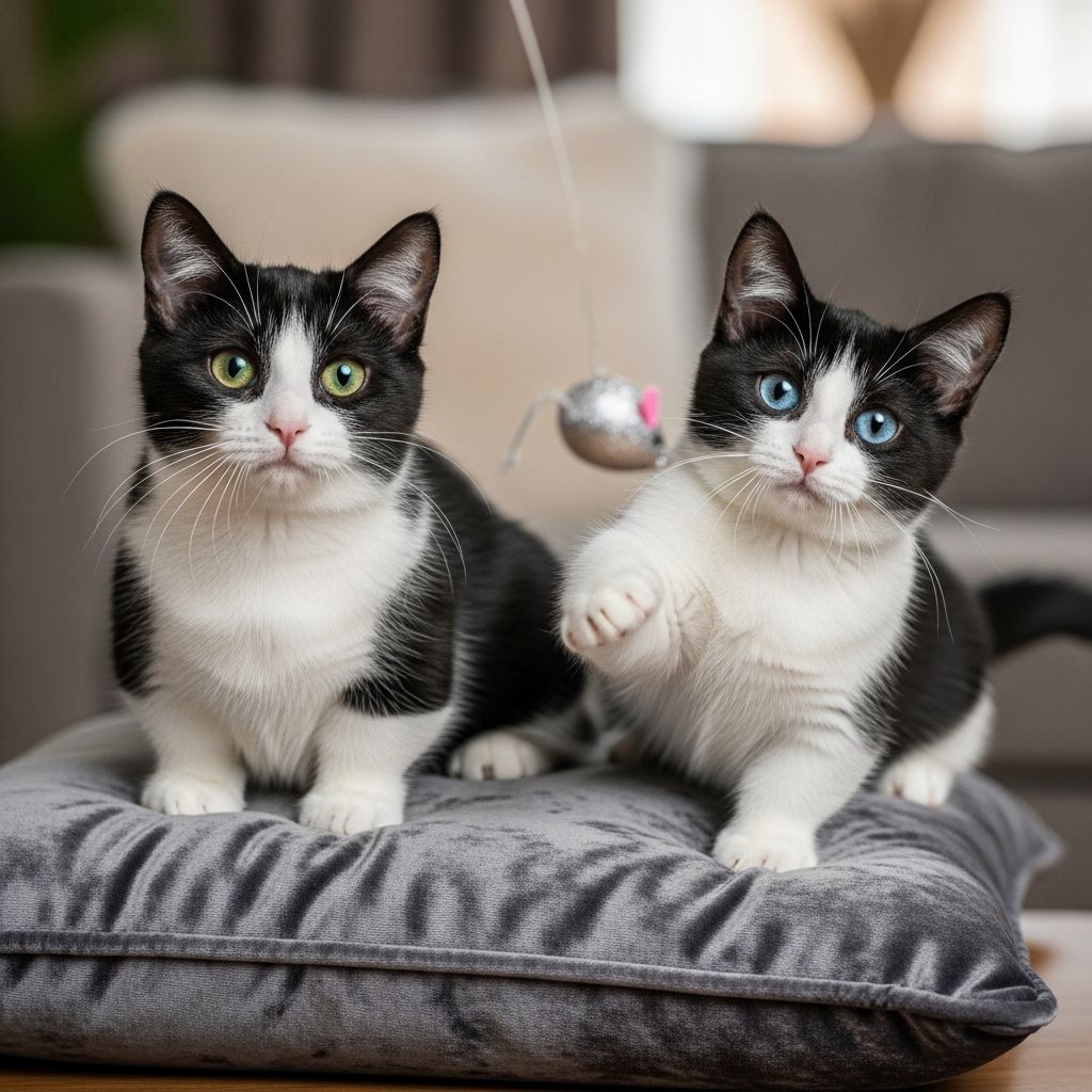 Tuxedo Munchkin Cats: Short-Legged Charm Discover the playful world of black and white tuxedo Munchkin cats, blending unique short legs with elegant bicolor coats and endless affection.