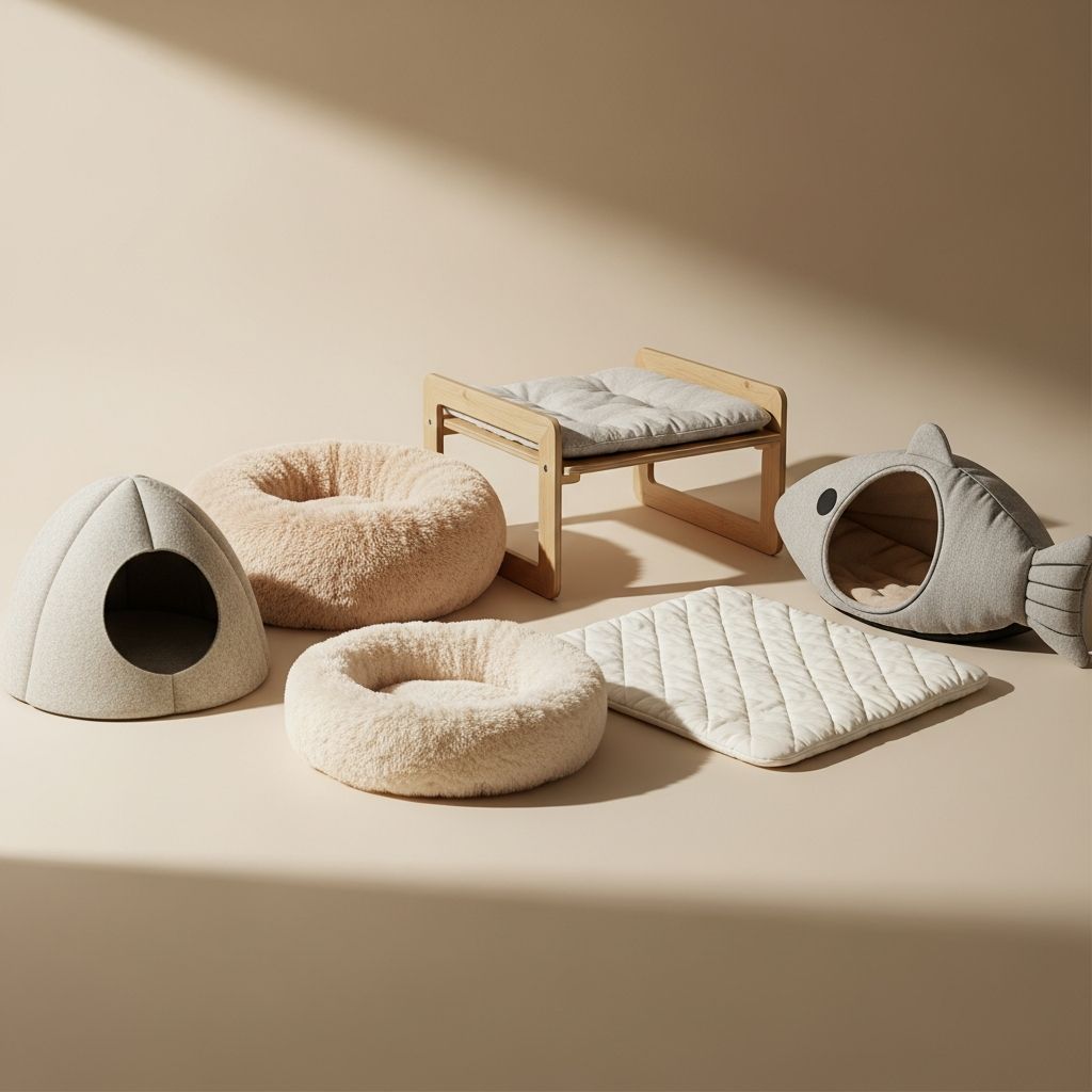 Discover the best cat bed types to match your feline's sleep style, from cozy caves to elevated perches for ultimate comfort.