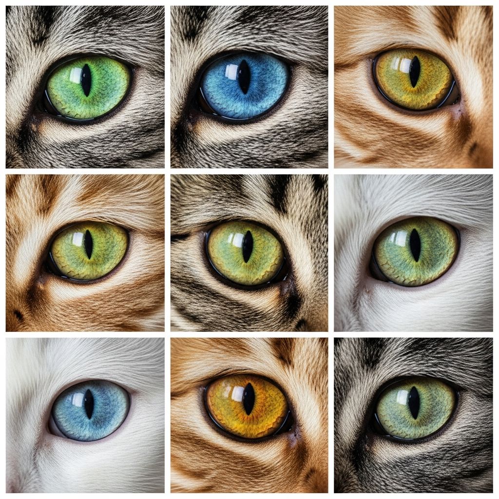 Discover the stunning variety of cat eye colors, their genetics, rarity, and what they reveal about your feline friend's health and breed.