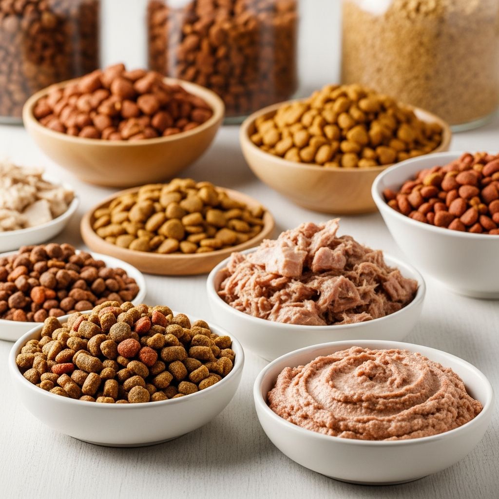 Types Of Cat Food: 4 Options For Balanced Feline Nutrition Discover the main types of cat food, their pros and cons, and how to choose the best nutrition for your feline friend.