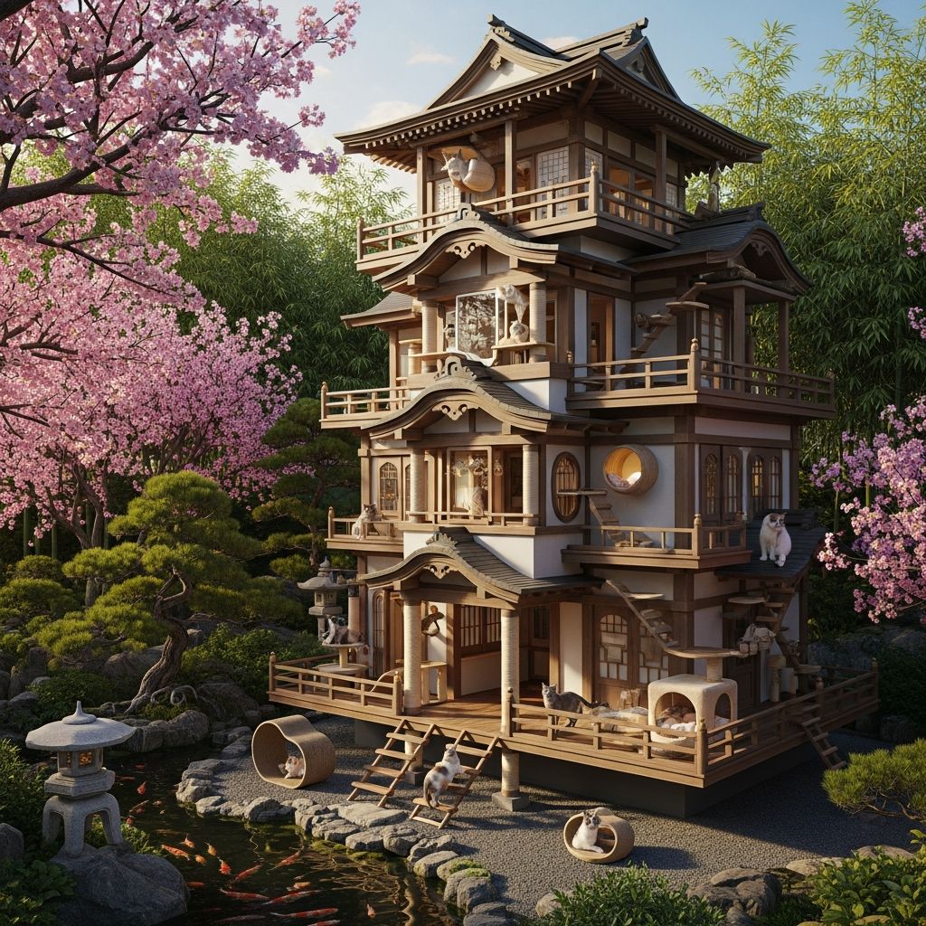 Ultimate Cat House: Famous Cat Mansion in Japan Discover the extraordinary Japanese cat mansion designed for 16 cats and 5 dogs, blending modern architecture with feline paradise features.
