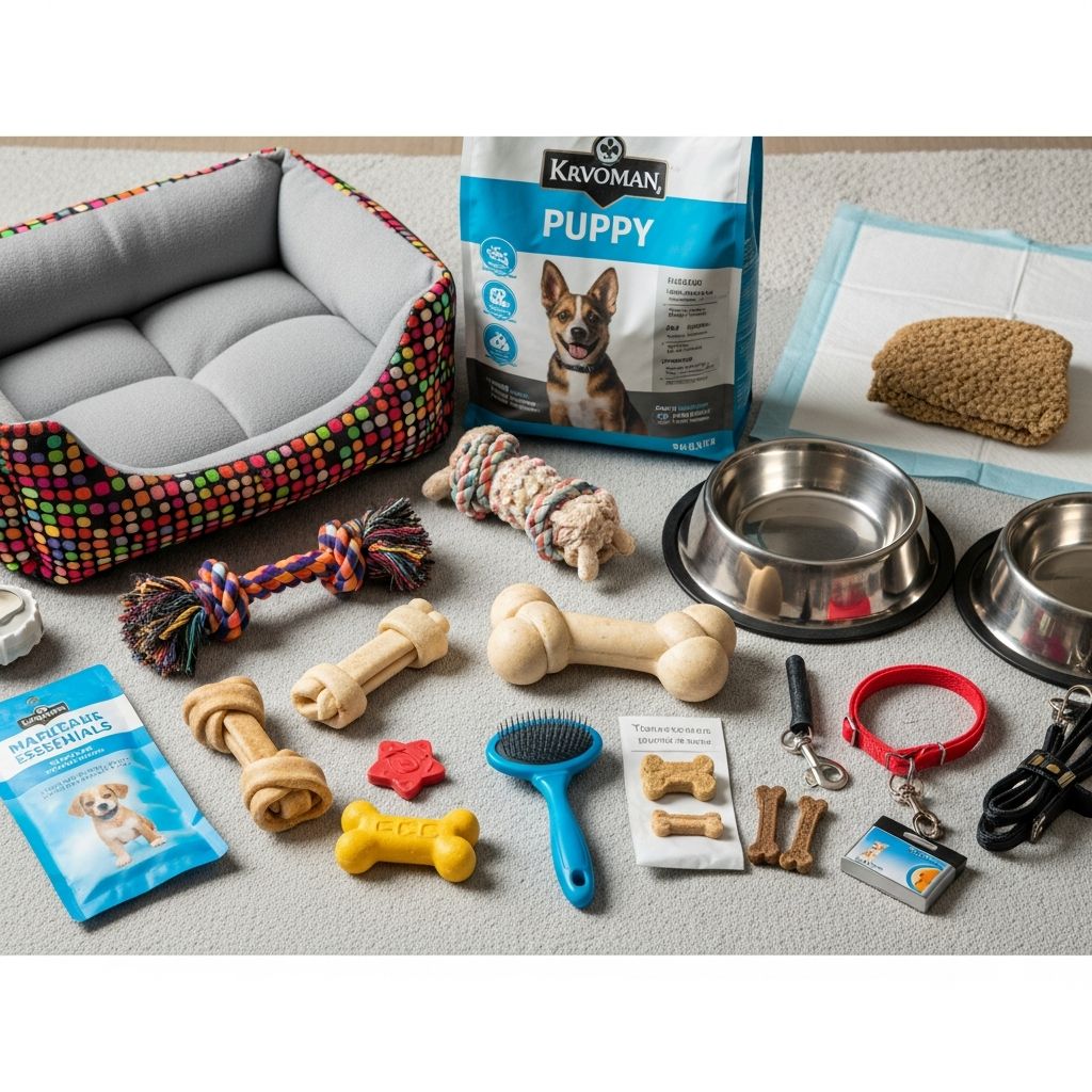 Discover must-have supplies to welcome your new puppy home with confidence and keep them safe, healthy, and happy from day one.