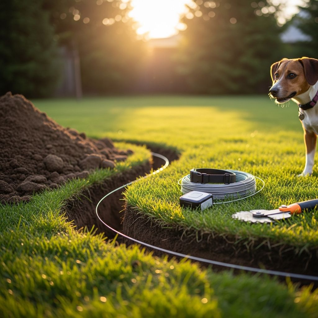 Underground Dog Fence Installation: Pricing & Options Complete guide to invisible fence costs, DIY vs professional installation