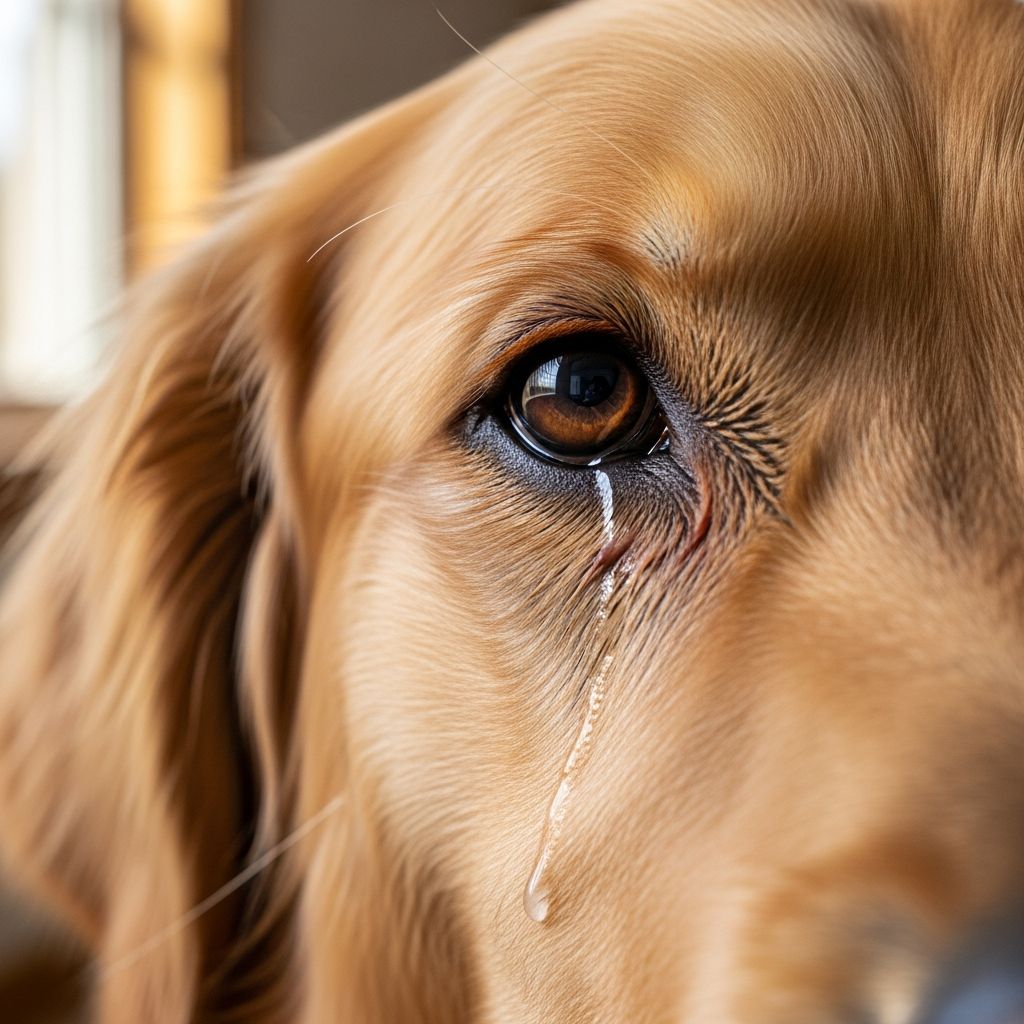 Learn why your dog's eyes water and when to seek veterinary attention.