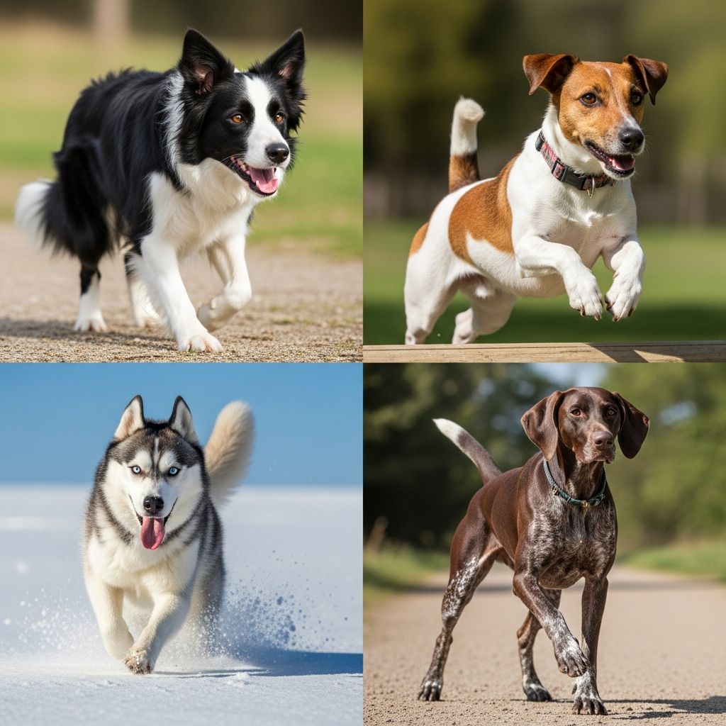 High-Energy Dog Breeds: Comprehensive Guide For Active Owners Discover what makes certain dogs so energetic and how to meet their needs.
