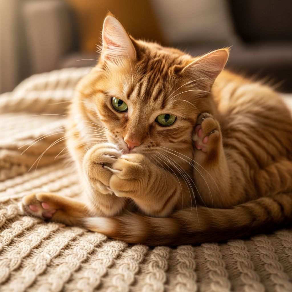 Cat Kneading: What It Means And Expert Tips For Owners Discover the instinctive reasons behind your cat's kneading habit, from kitten roots to adult affection and territory claims.