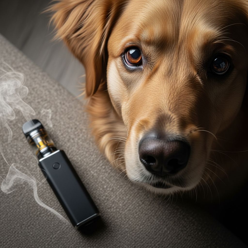 Vaping Is Dangerous For Dogs: Key Risks, Symptoms, & Prevention Discover why vaping poses serious risks to dogs, from nicotine poisoning to inhalation hazards, and learn how to protect your pet.