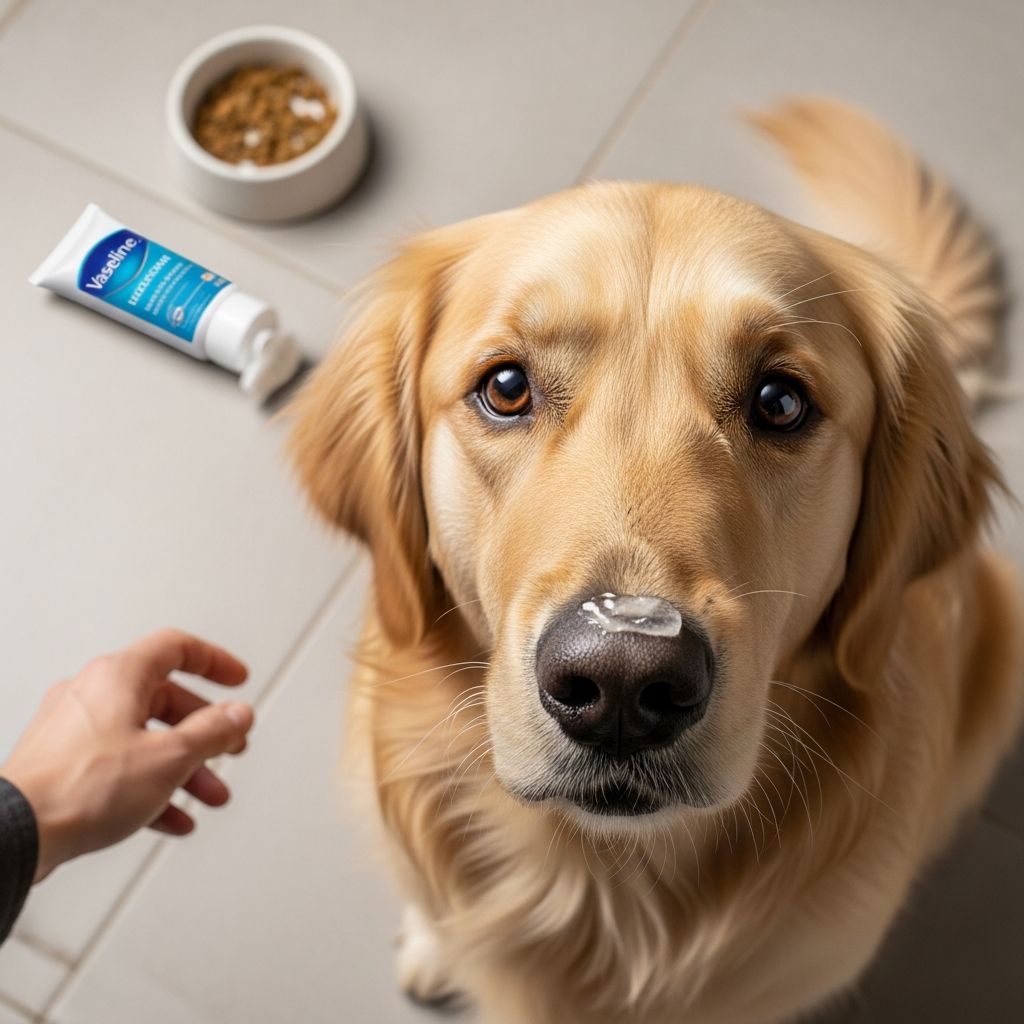 Understanding the risks and safe management when your dog consumes Vaseline