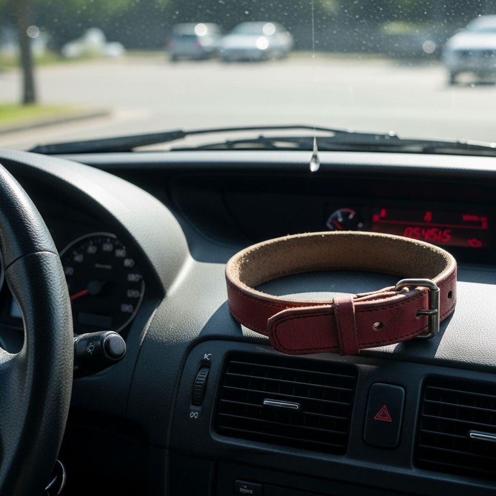Learn critical temperature thresholds and time limits to protect your dog from heat-related illness in parked vehicles.