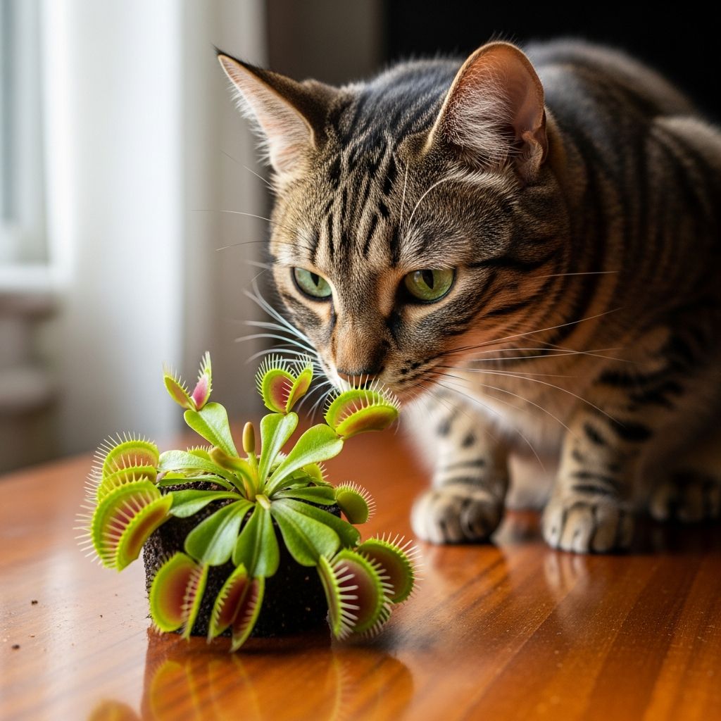 Venus Flytraps And Cats: 4 Safe Ways To Protect Your Cat Discover if carnivorous Venus flytraps pose any danger to your curious cats, with vet insights on safety, symptoms, and protection strategies.