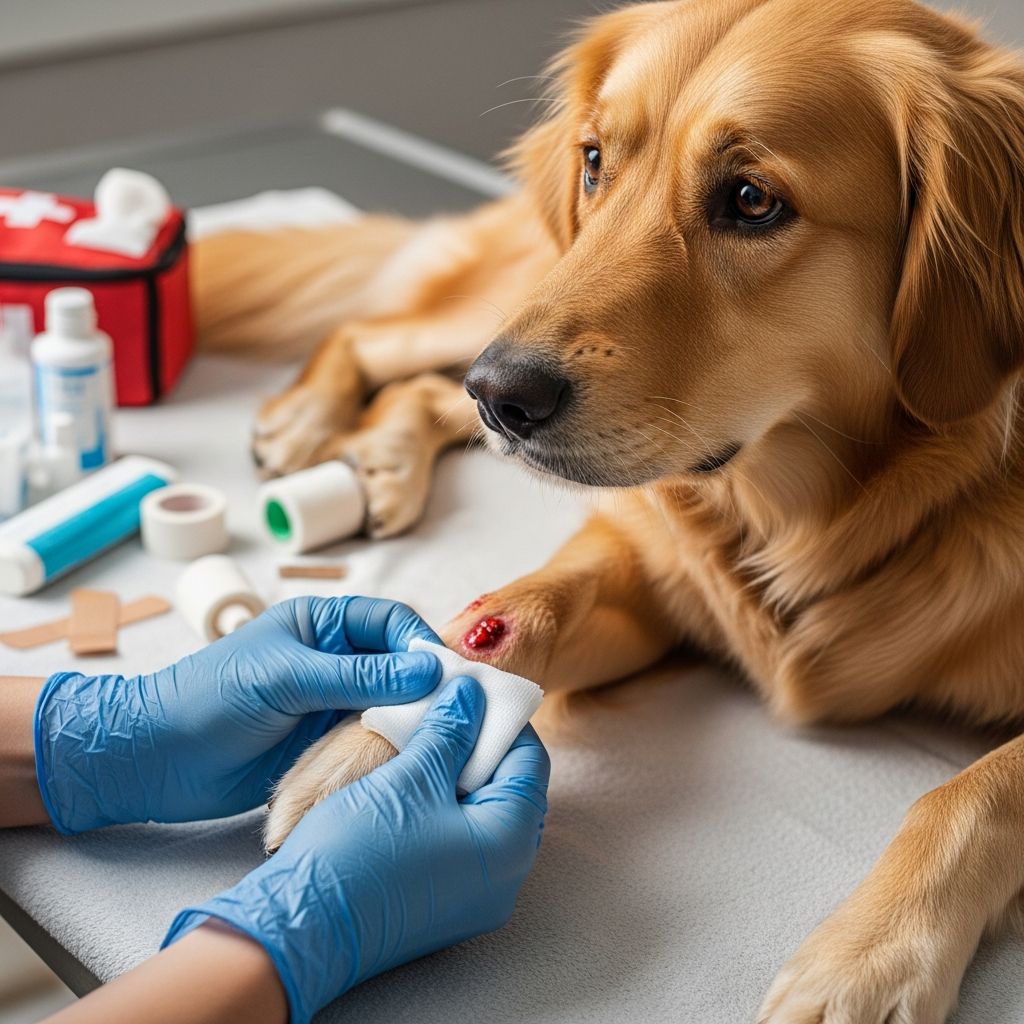 Expert vet advice on identifying, stopping, and treating bleeding in dogs—from minor cuts to life-threatening emergencies.