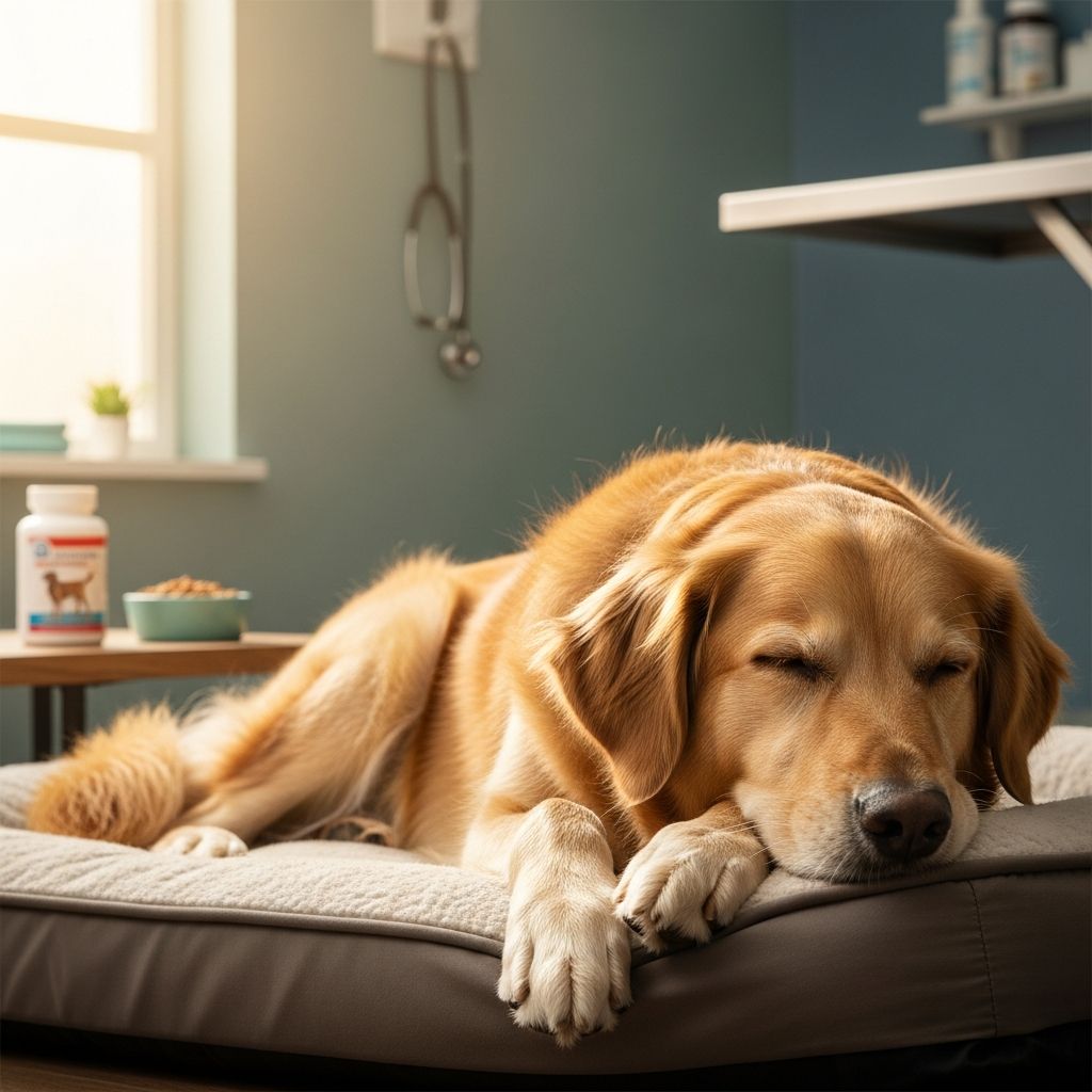 Expert veterinary guidance on recognising, managing, and treating arthritis to improve your dog's comfort and mobility.
