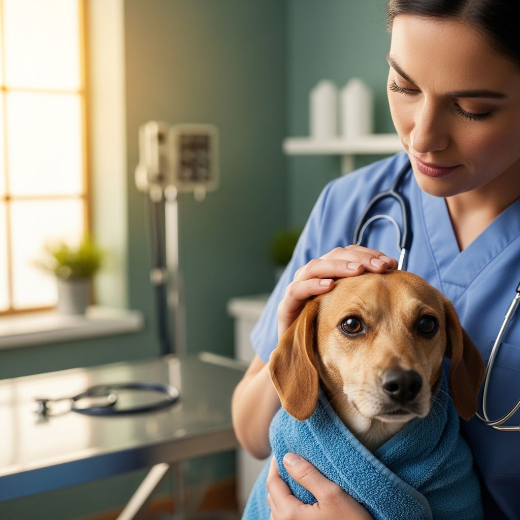 Expert veterinary guidance on safely managing and treating diarrhea in dogs at home or with professional care.