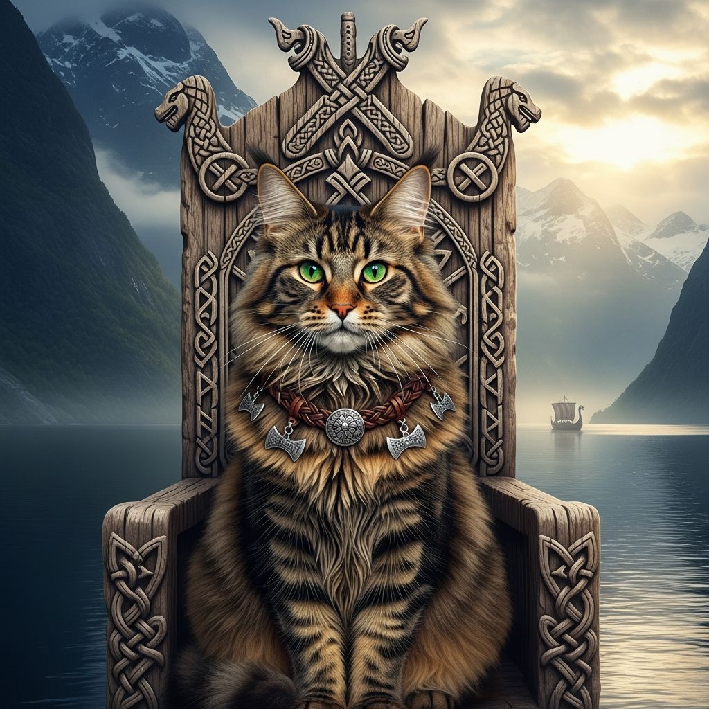 400 Viking & Norse Cat Names: Great Ideas for Strong Cats Discover 400 powerful Viking and Norse cat names inspired by mythology, warriors, and gods—perfect for your fierce feline companion.