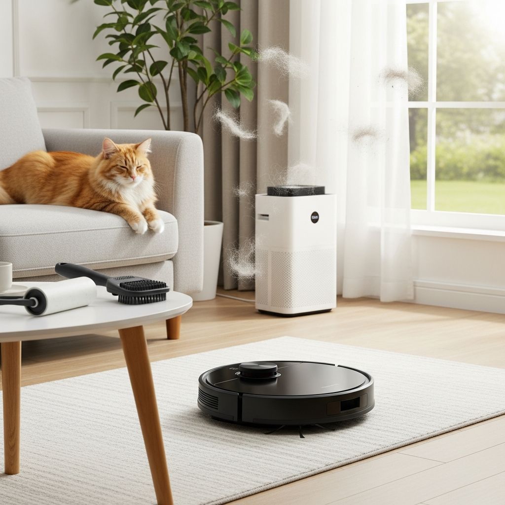 Cat Hair Control: Practical Tips To Keep Your Home Fur-Free Discover effective strategies and tools to manage cat hair throughout your home and keep your living spaces clean and fur-free.