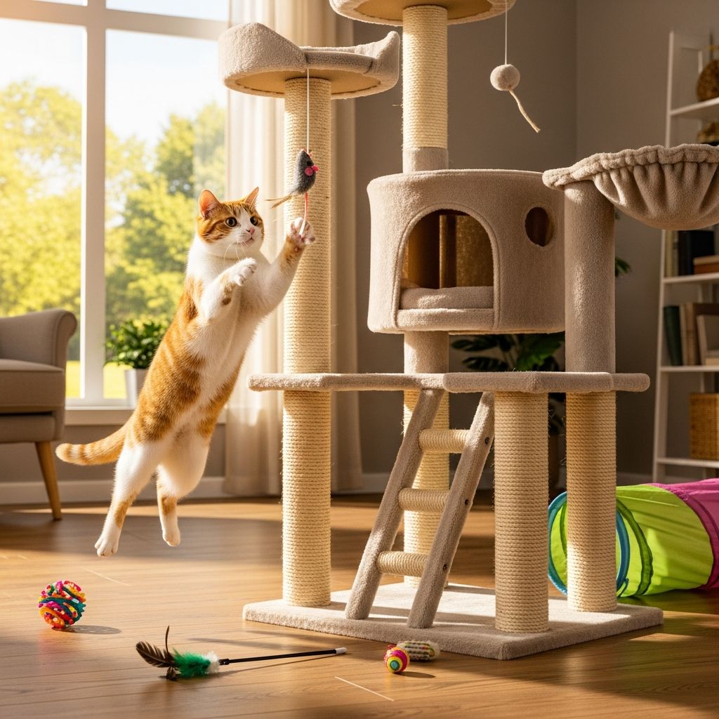 Ways to Entertain Your Cat While He’s Alone Discover 15 proven ways to keep your cat entertained, mentally stimulated, and happy when left alone at home.
