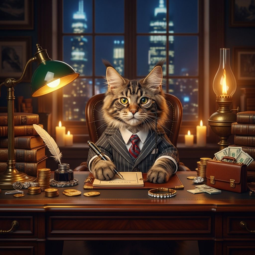 Feline Fortunes: Cats with Million-Dollar Net Worth Discover the world's most affluent felines and their incredible inherited wealth.