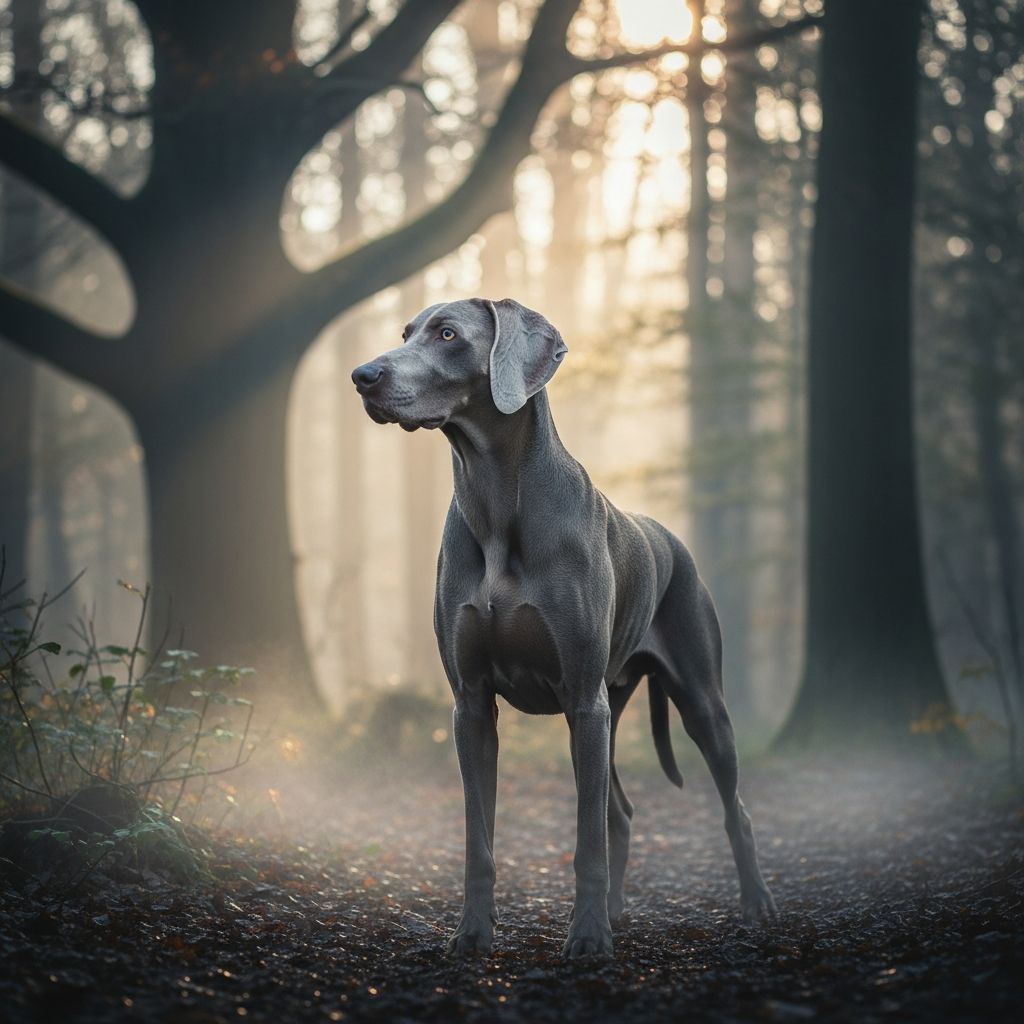 Discover the aristocratic heritage and dynamic personality of the legendary Weimaraner breed.