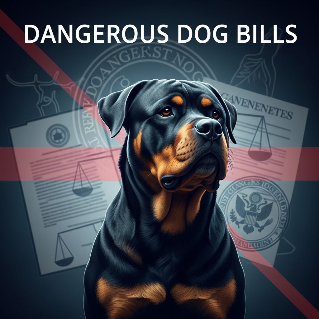 Dangerous Dog Bills: Key Insights On Laws And Penalties Understand dangerous dog bills, their definitions, restrictions, penalties, and why breed-specific laws fall short in protecting communities.