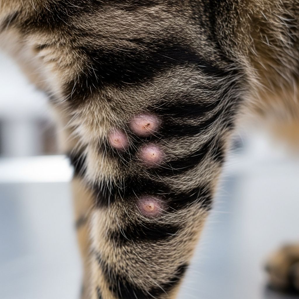 What Causes Lumps on the Rear Legs of Cats? Discover common causes of lumps on your cat's rear legs, from abscesses and injuries to tumors, and learn when to seek vet care immediately.