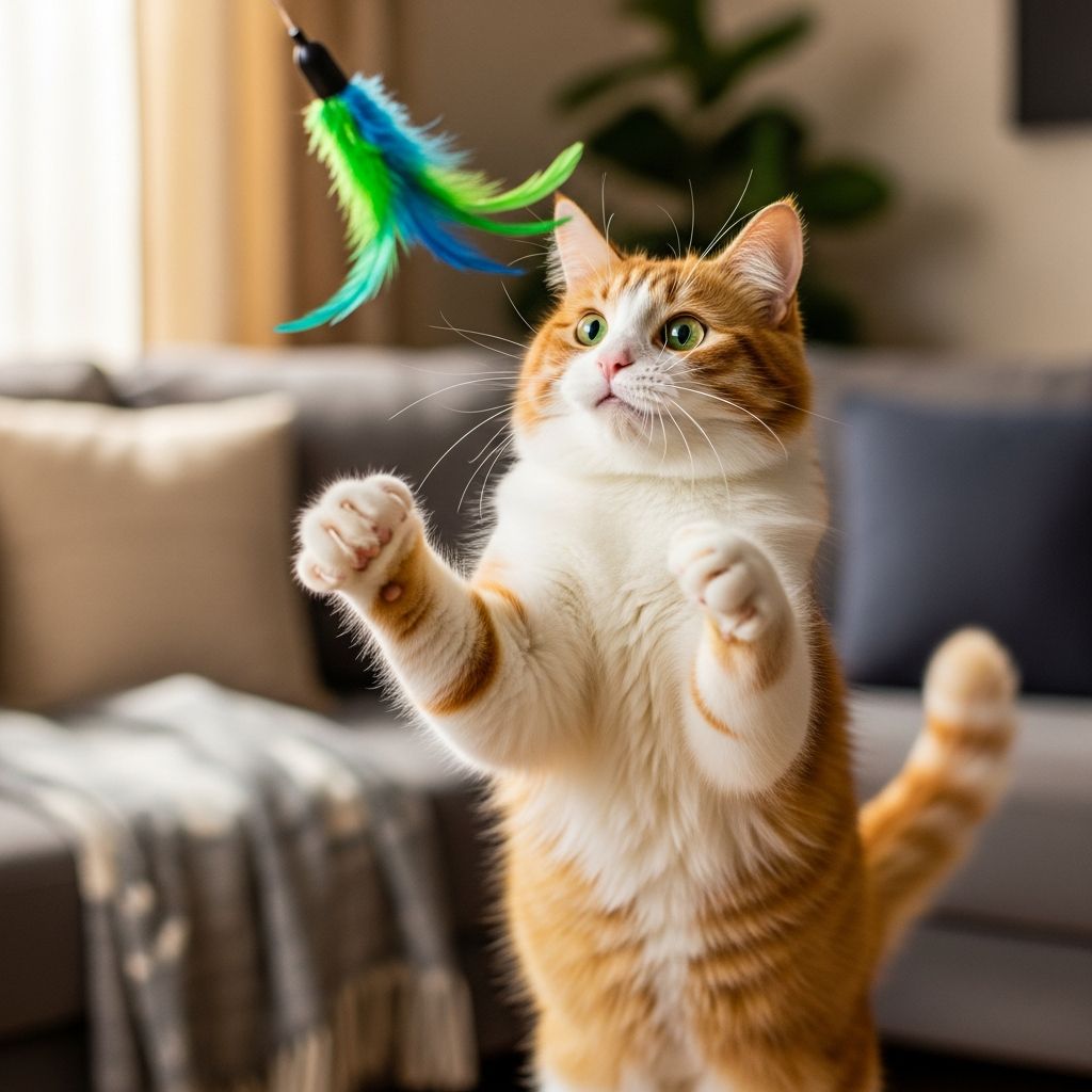 Discover the best toys and games that keep your cat entertained, active, and mentally stimulated every day.